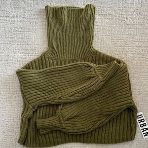 Urban outfitter cropped turtleneck sweater
